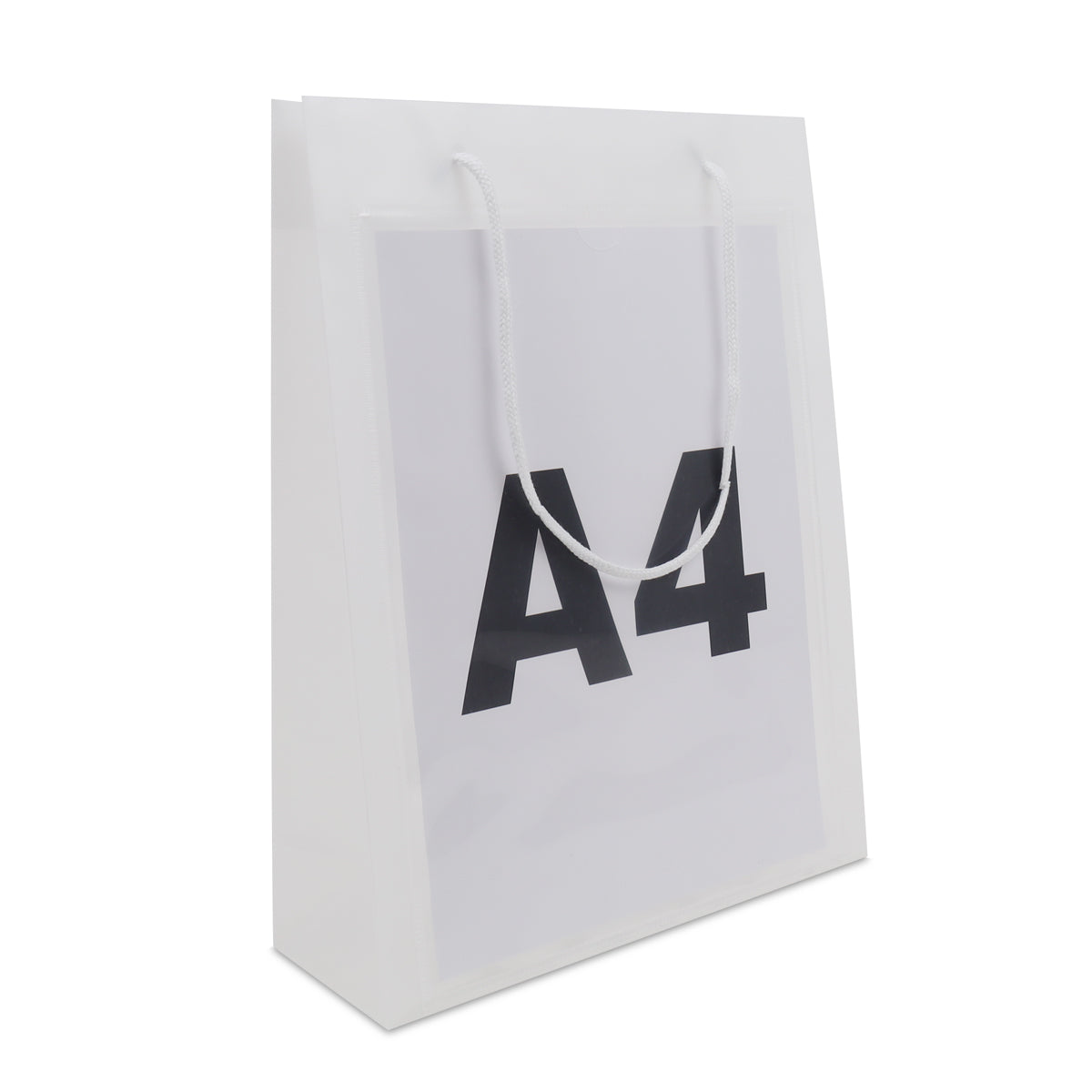 Deluxe Kunststoff Taschen mit Werbefenster A4/A5