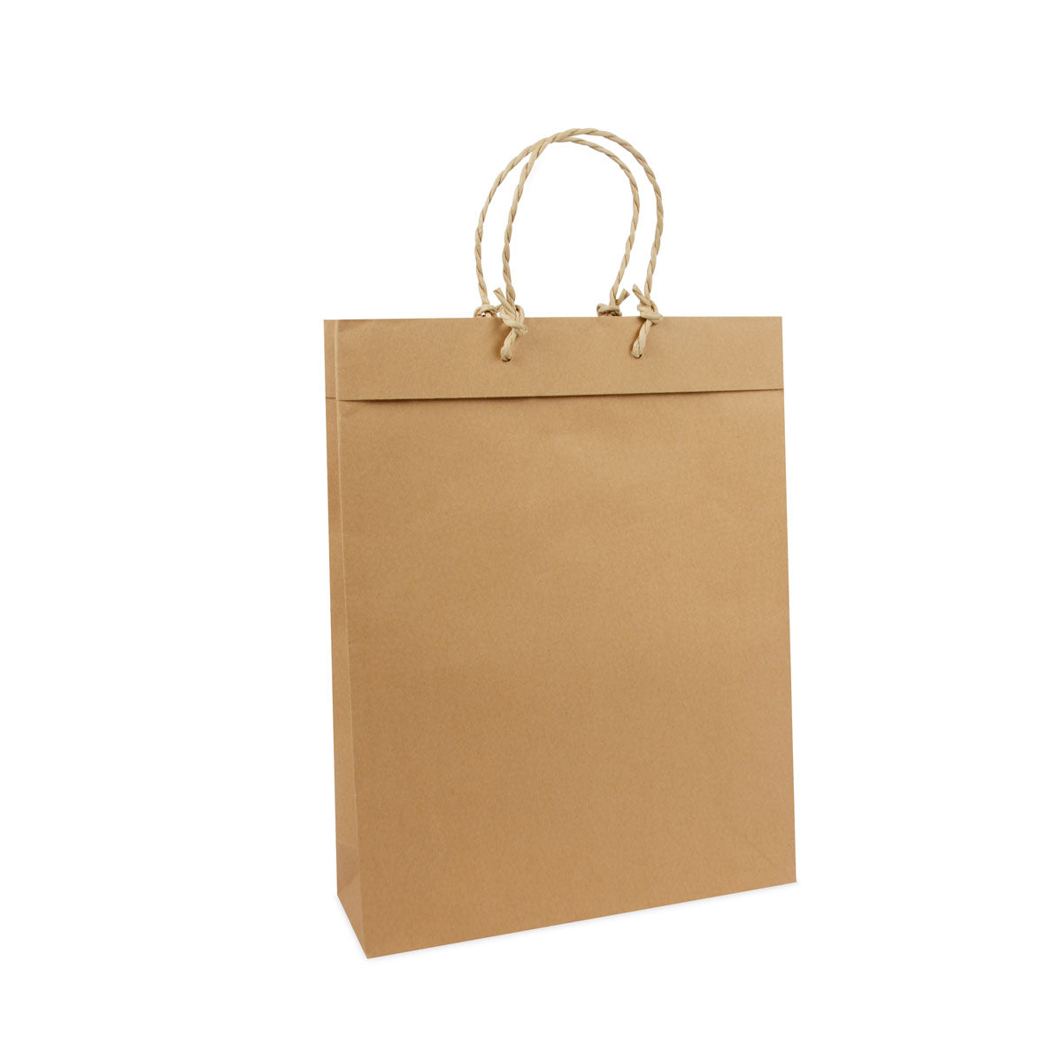 Deluxe Kraftpapiertaschen, recycelt, mit Umschlag