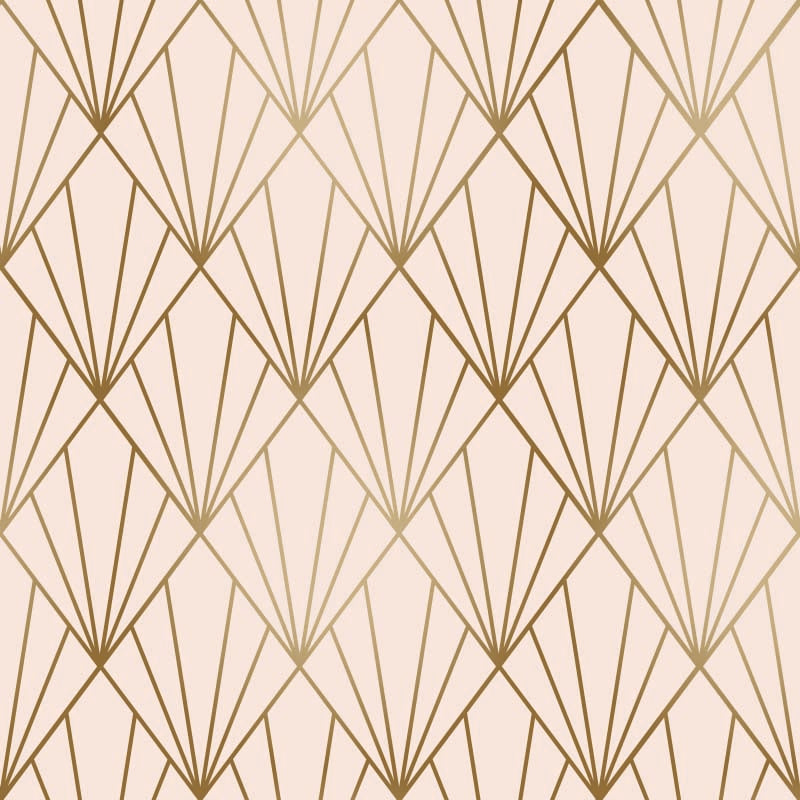 Geschenkpapier metallic Diamant dessin