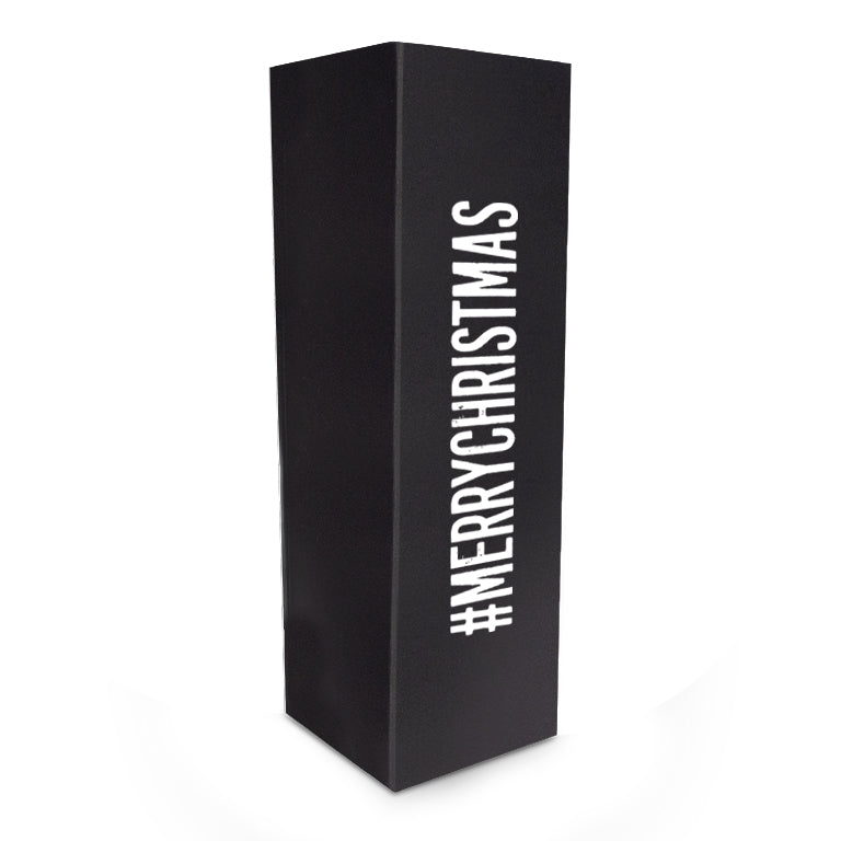 Deluxe Magnetfaltschachtel für Flaschen - #MERRYCHRISTMAS