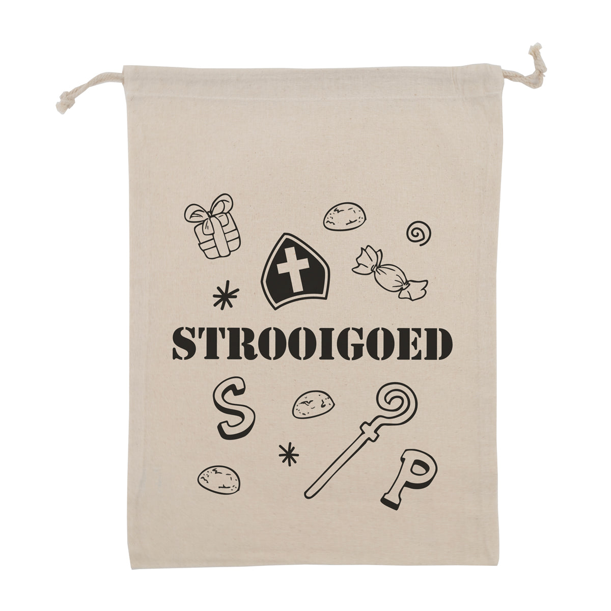 Baumwoll Zuziehbeutel - Strooigoed