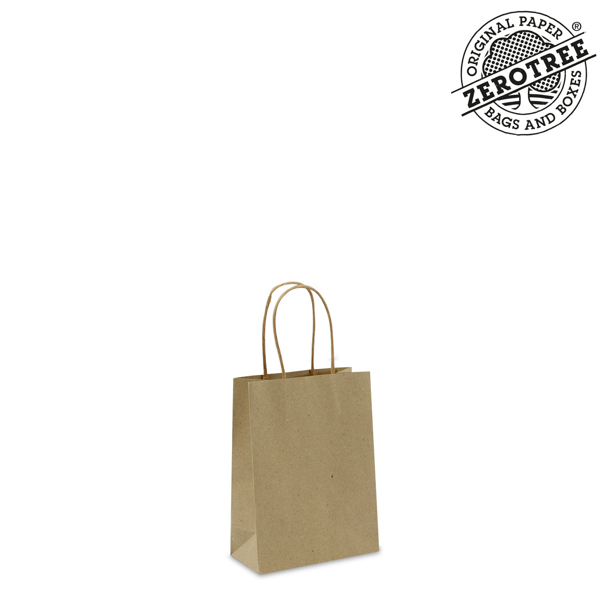 Twisted ZEROTREE® tassen deluxe - Gerecycled graspapier