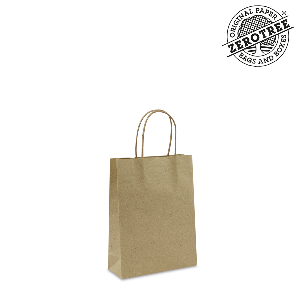 Papiertaschen ZEROTREE® Deluxe aus recycletes Graspapier