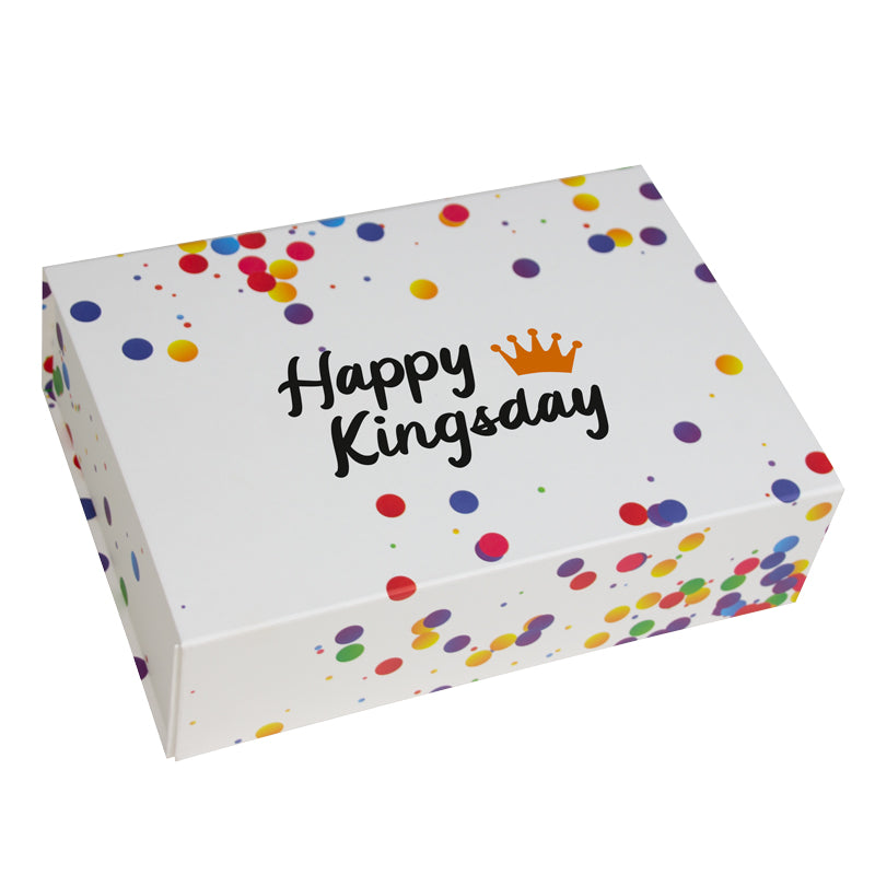 Konfetti Magnetkartonage Happy Kingsday