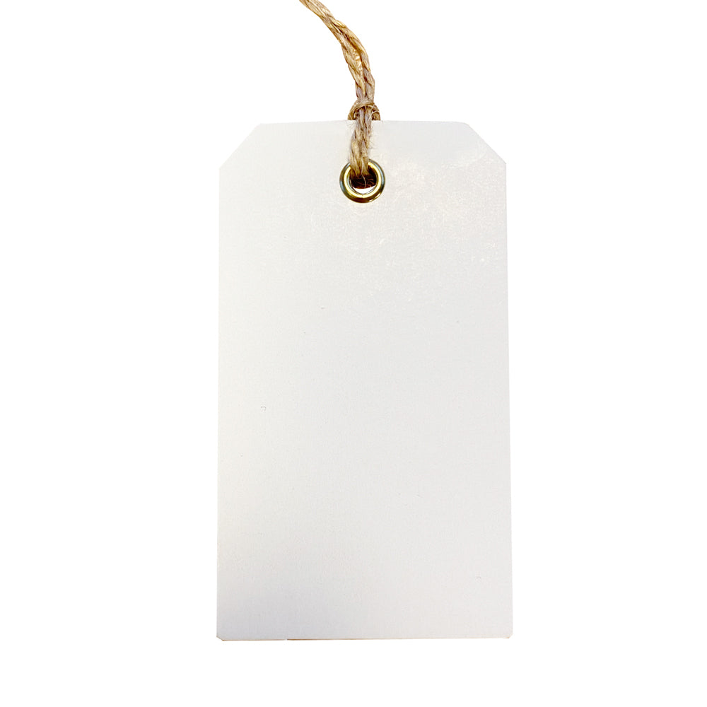 Anhängeetiketten mit Kordel