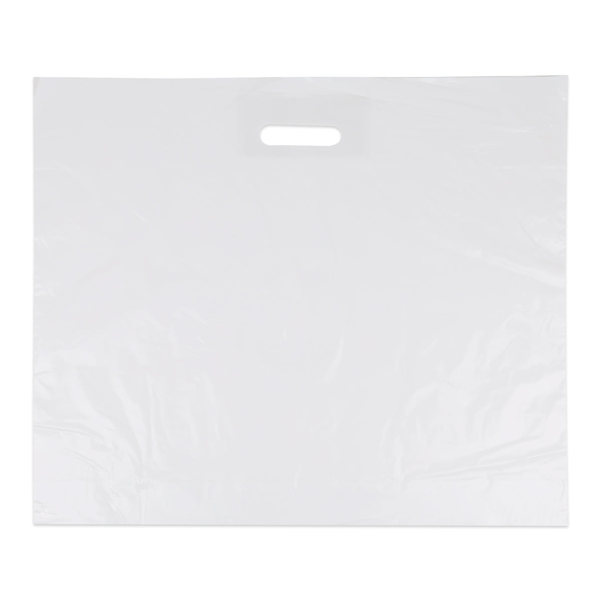 Budget Plastiktragetaschen - weiss