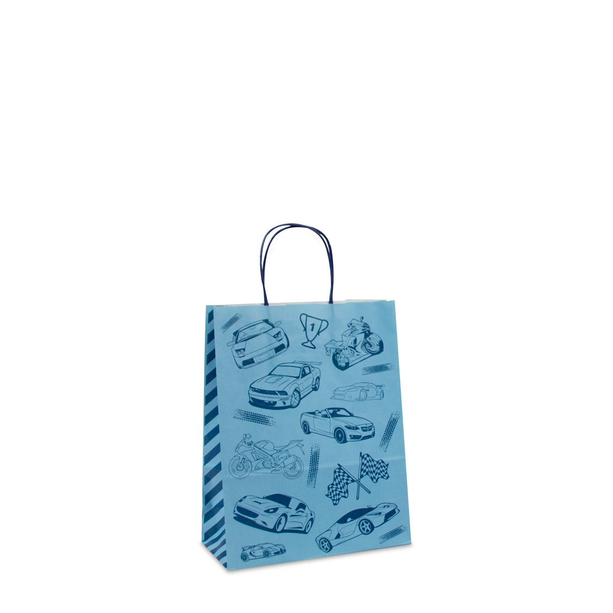 Papiertüten mit gedrehten Kordeln - Race