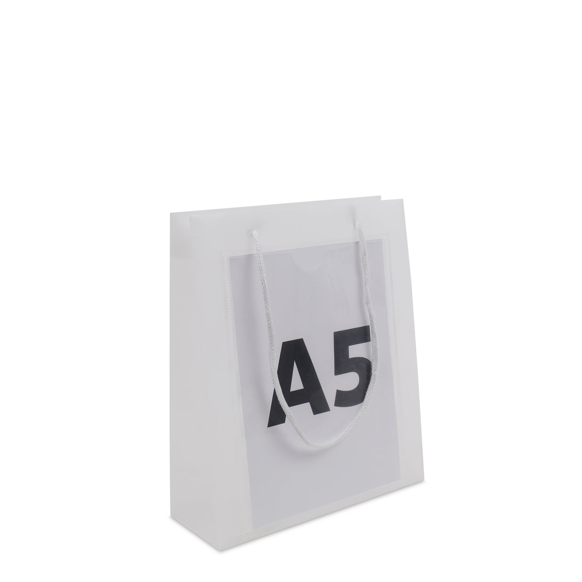 Deluxe Kunststoff Taschen mit Werbefenster A4/A5