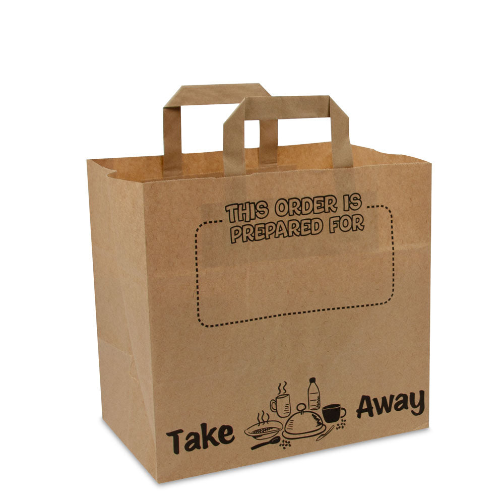 Papier Imbißtasche - Prepared for