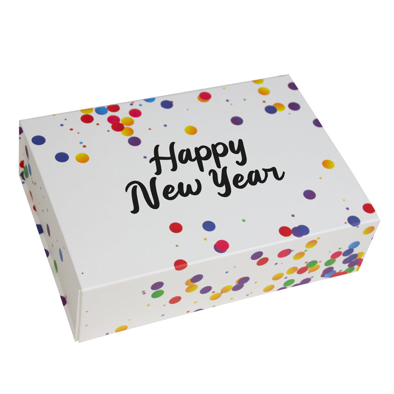 Deluxe Magnetfaltschachtel "Happy New Year"