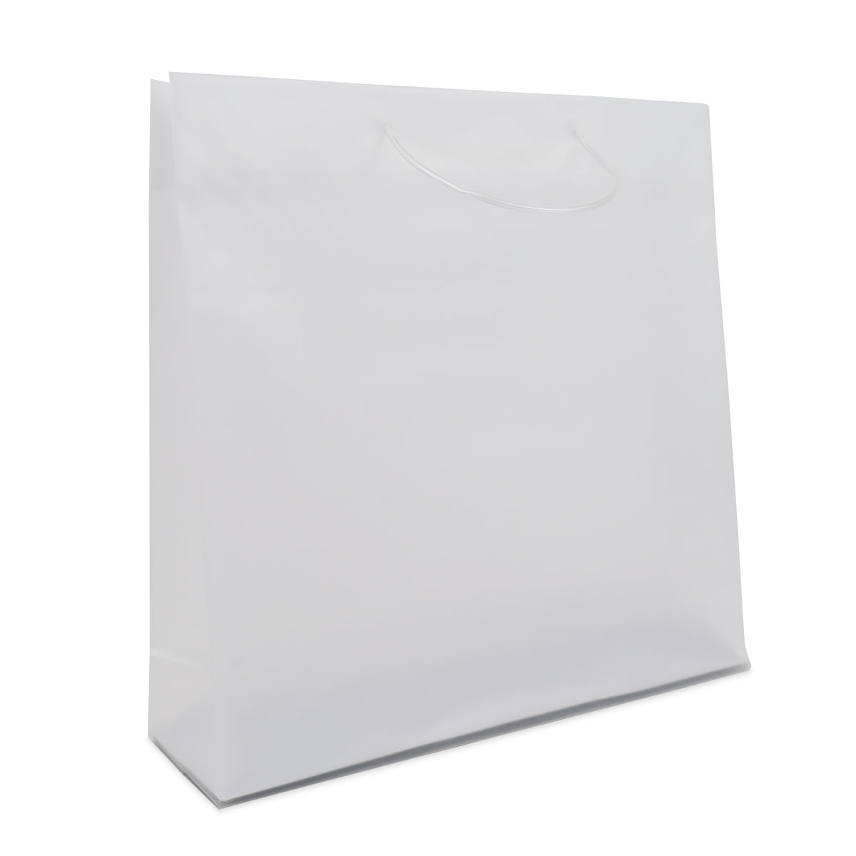 Deluxe Kunststoff Tragetasche mit Schlauchkordeln