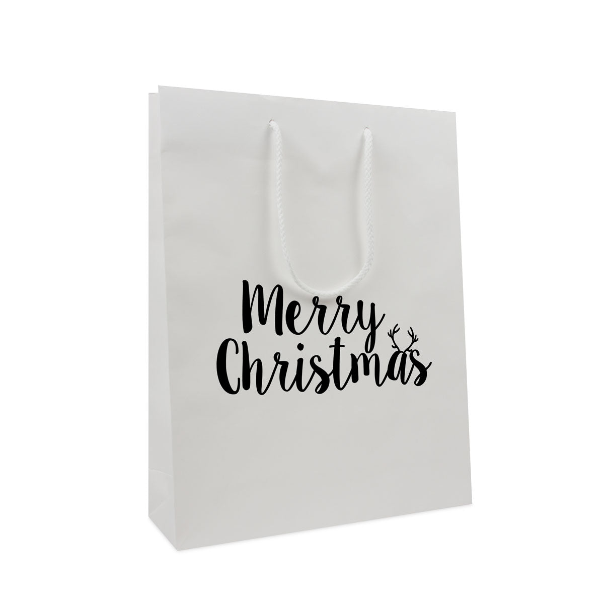 Weihnachtstaschen Kraftpapier - Merry Christmas