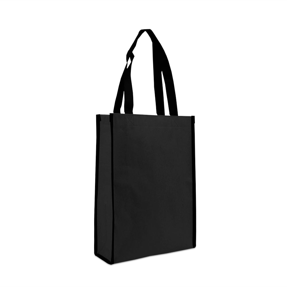 Deluxe Tasche aus Kraftpapier mit non-woven Henkel und Innenfutter