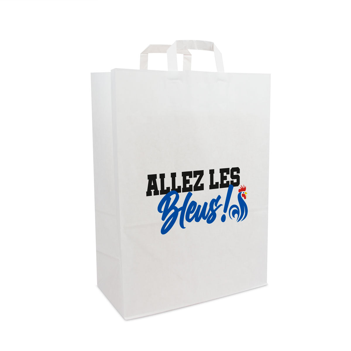Papier Tragetaschen - Allez les Bleus