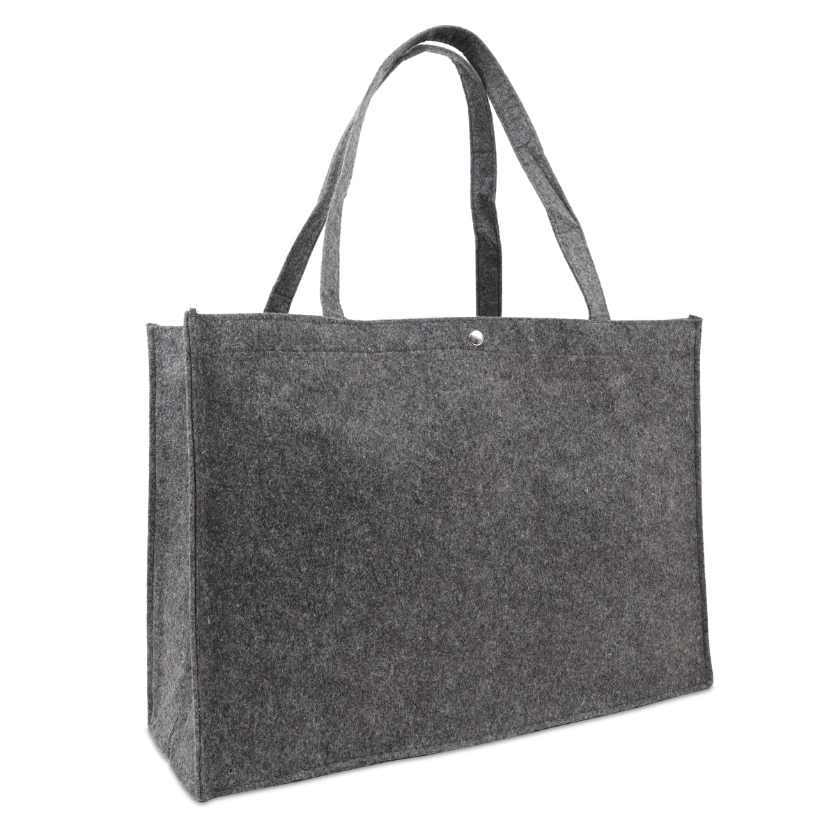 Filz-Tragetasche mit Druckknopf und Bodeneinlage