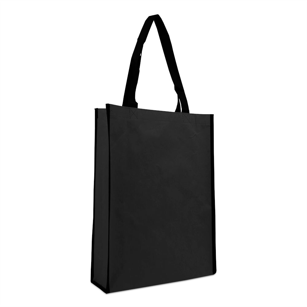 Deluxe Tasche aus Kraftpapier mit non-woven Henkel und Innenfutter