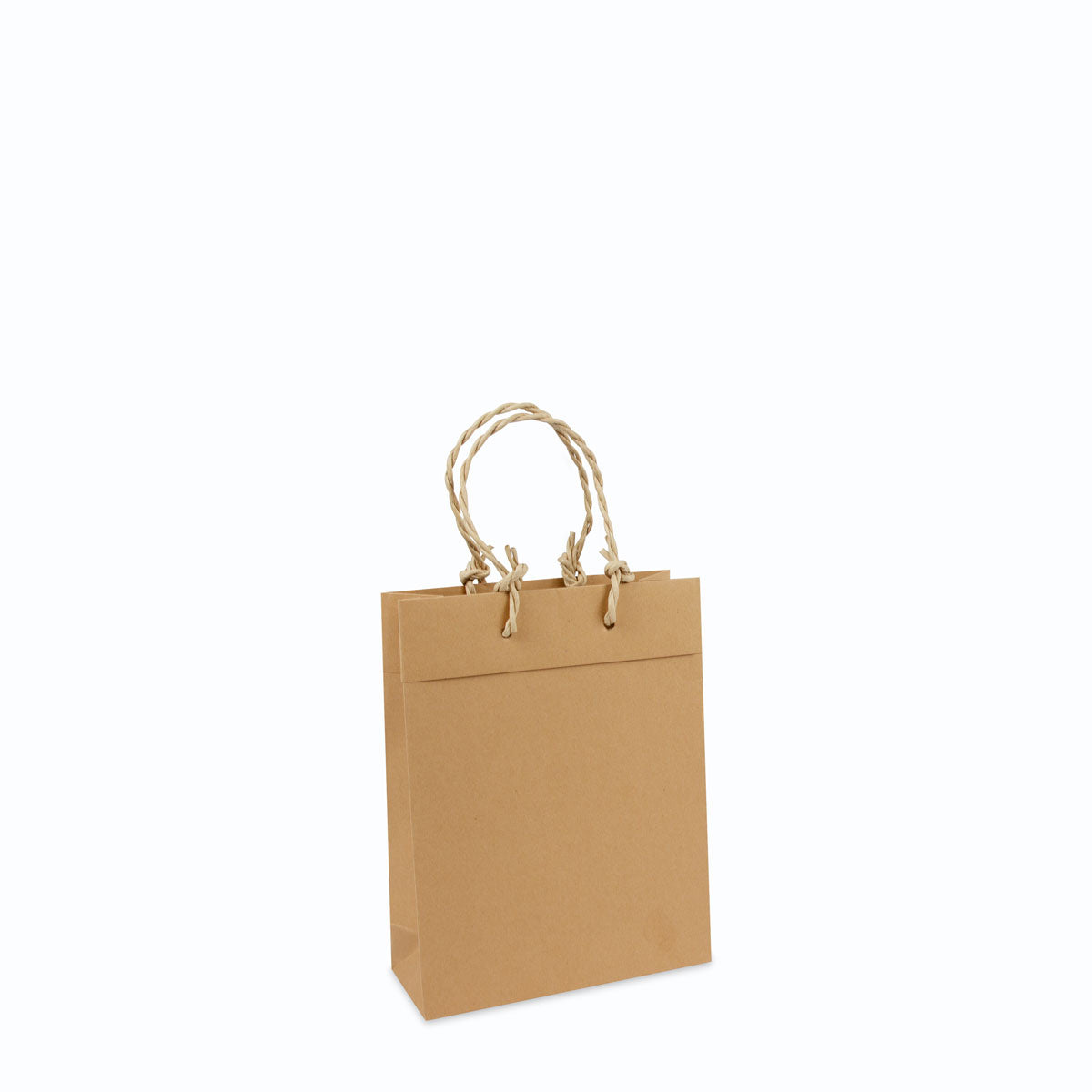 Deluxe Kraftpapiertaschen, recycelt, mit Umschlag