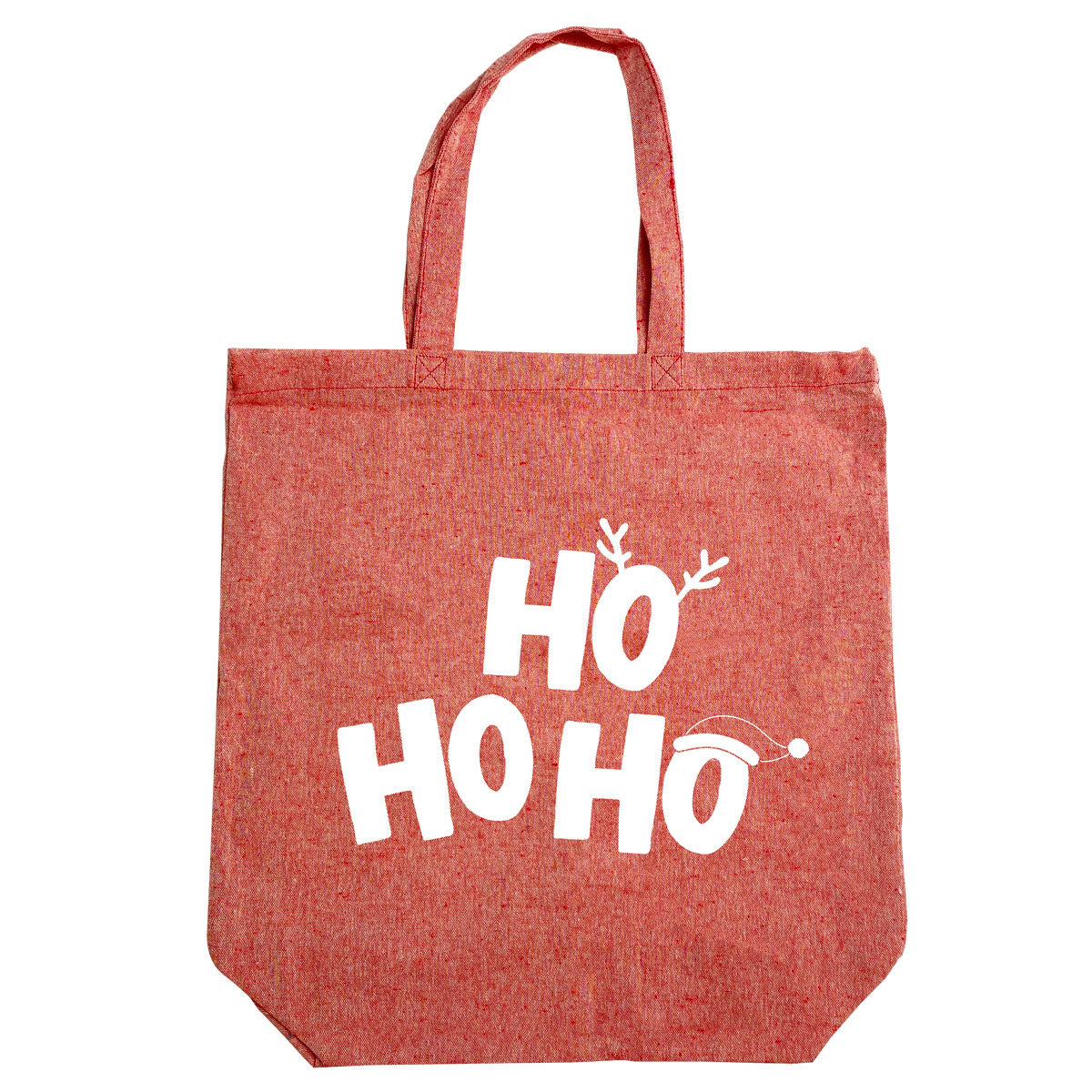 Weihnachtstaschen recycelte Baumwolle - Ho Ho Ho