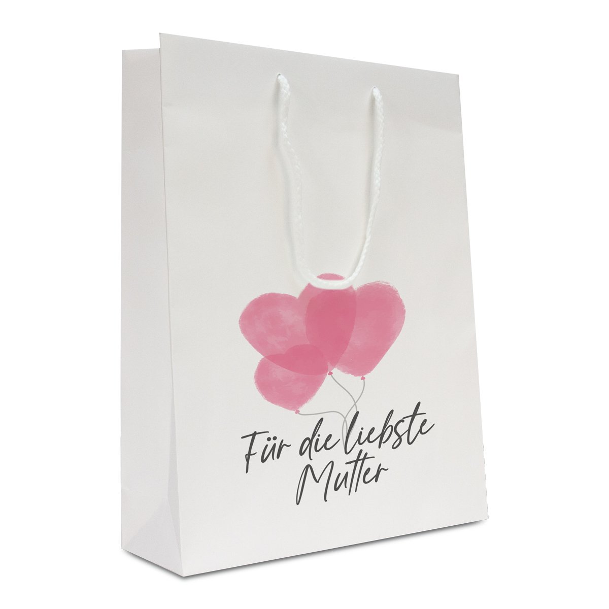 Papiertaschen Muttertag  "Für die liebste Mutter"