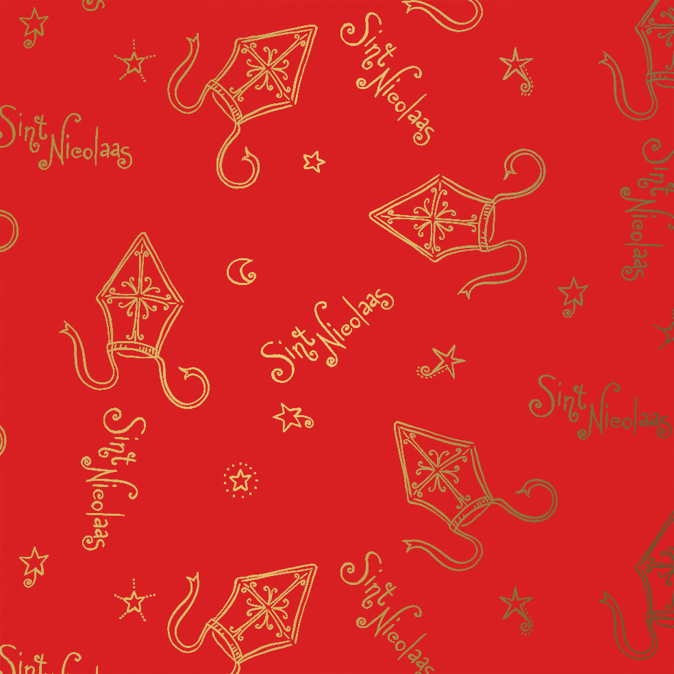 Sinterklaas inpakpapier - D90076