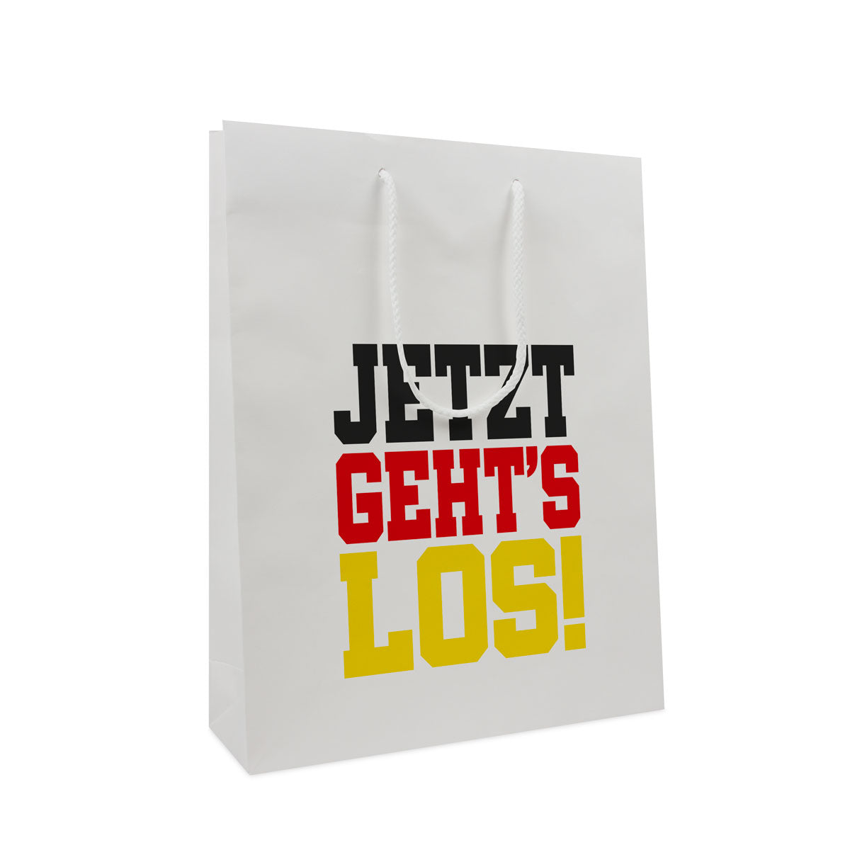 Deluxe Papiertragetaschen - Jetzt Geht's Los