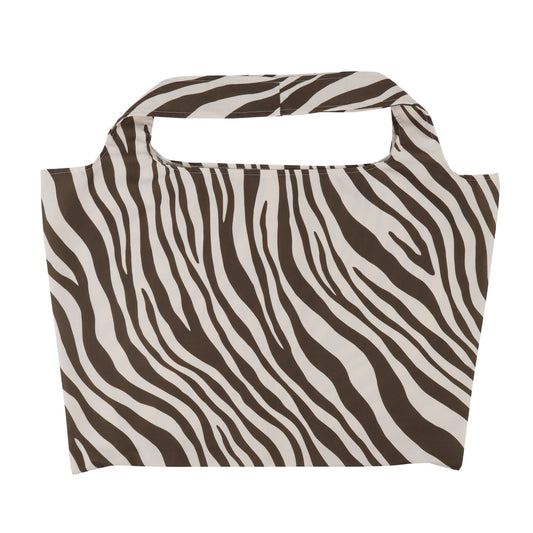 Baumwoll Strandtaschen - Zebra Dessin