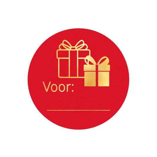 Runde Etiketten - Voor: