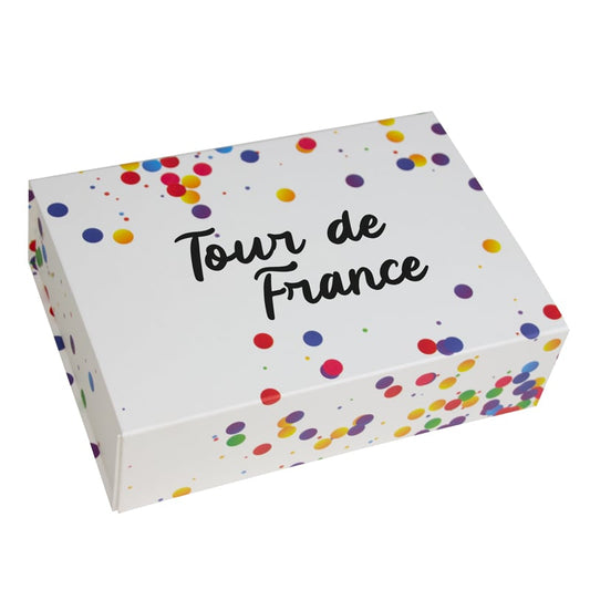 Deluxe Magnetbox confetti  "Tour de France"