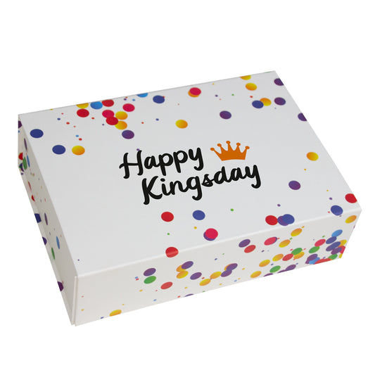 Konfetti Magnetkartonage  Happy Kingsday
