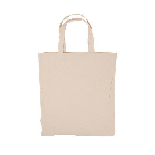 Baumwolltaschen mit kurzen Henkeln - Fairtrade®