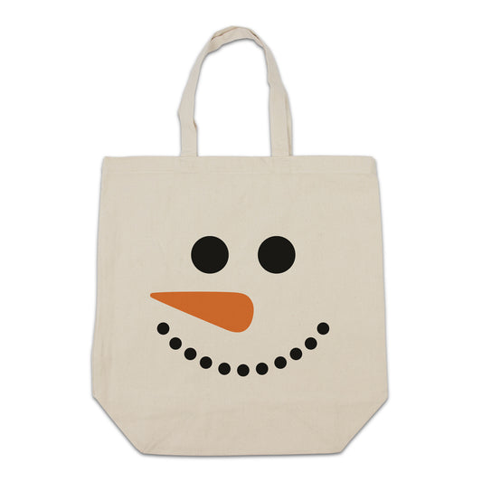 Weihnachtstaschen Canvas tote bags - Snowman