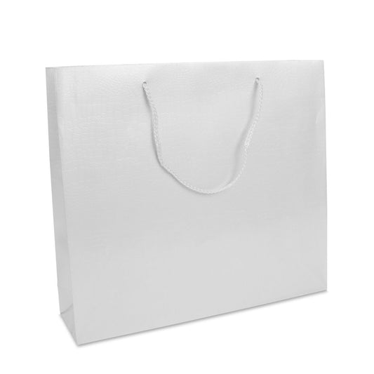 Deluxe Papier Taschen mit Krokostruktur