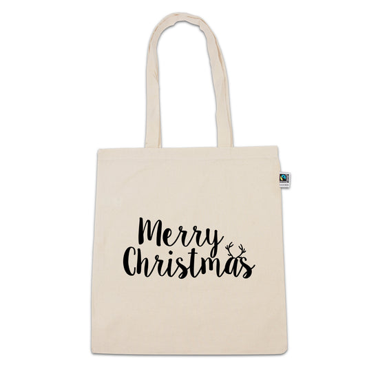 Baumwolltaschen Fairtrade® - Merry Christmas
