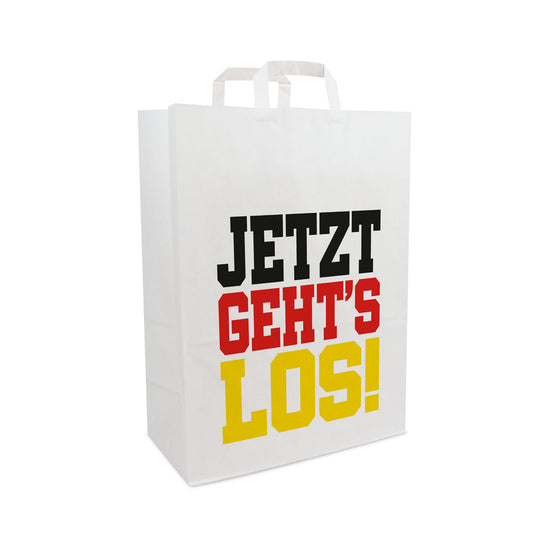 Papiertragetaschen - Jetzt Geht's Los