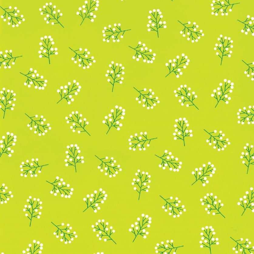 Coated inpakpapier - Bloesem dessin