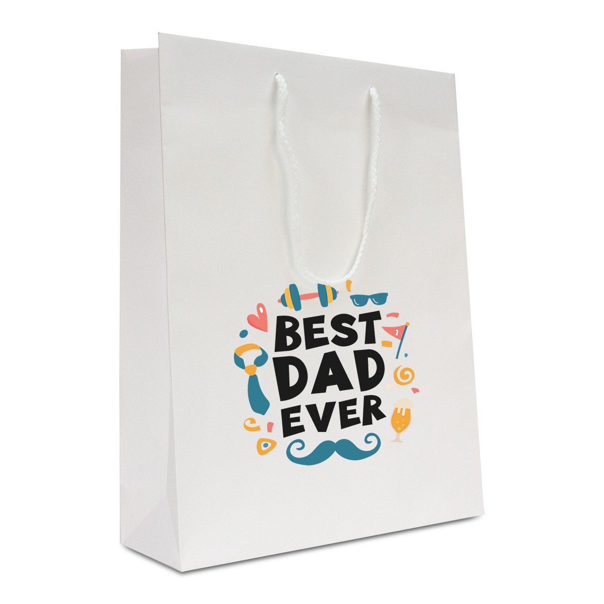 Deluxe Papiertaschen, Vatertag - Best Dad Ever