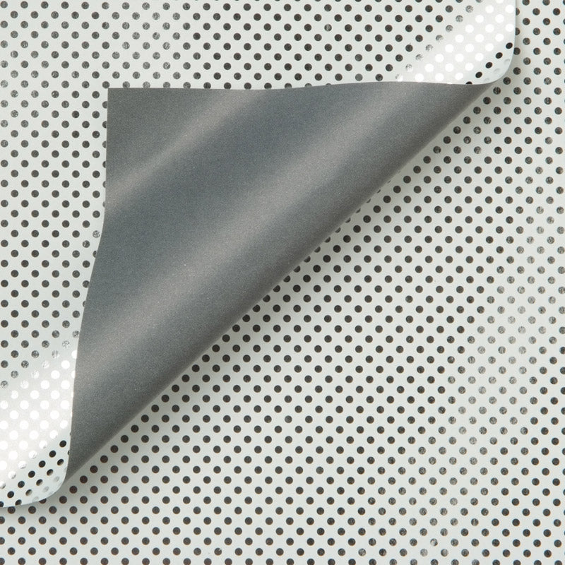 Einpackpapier metallic - Punkte