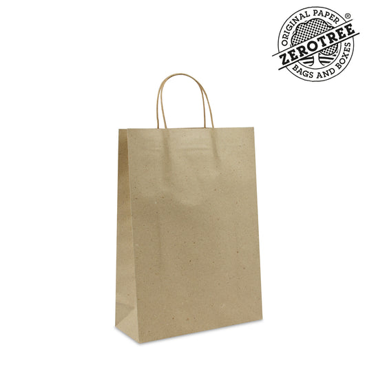 Papiertaschen ZEROTREE® Deluxe aus recycletes Graspapier