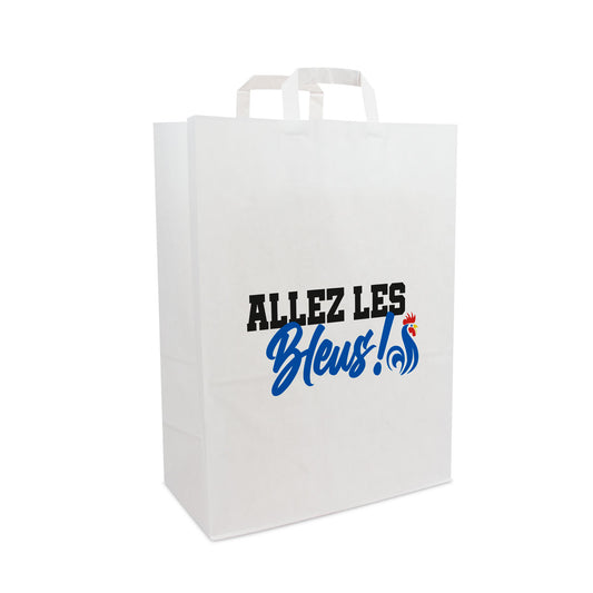 Papier Tragetaschen - Allez les Bleus