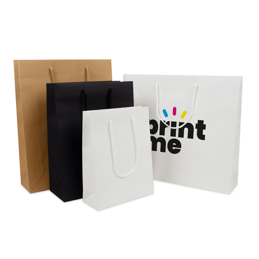 Deluxe Kordeltasche aus Kraftpapier 180 G