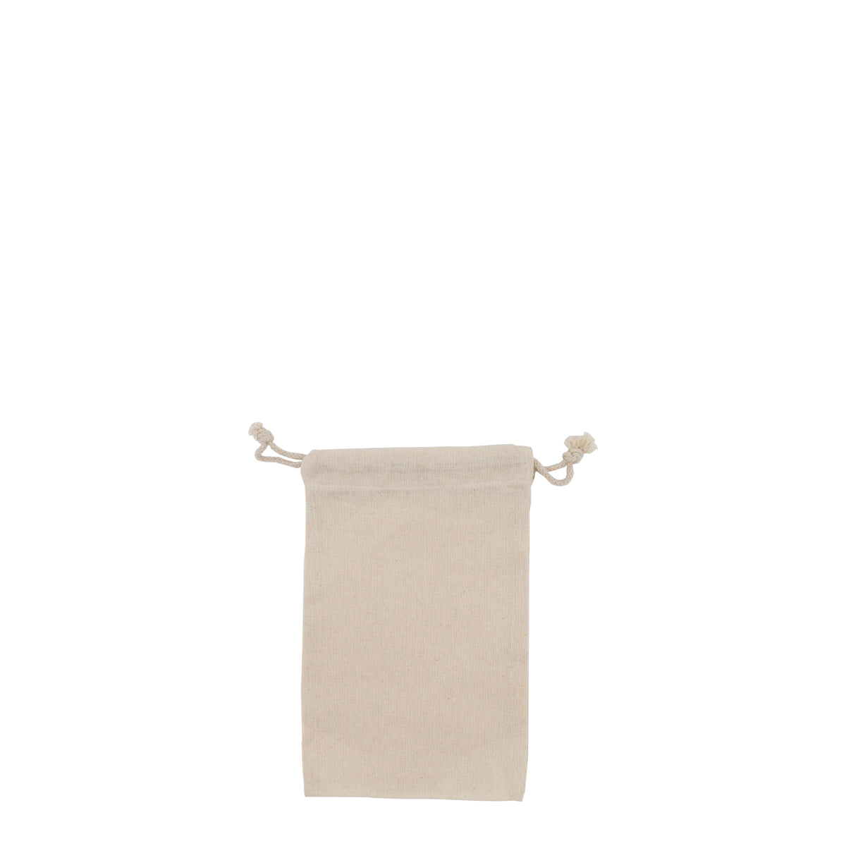 Baumwoll Beutel mit Zuziehkordel