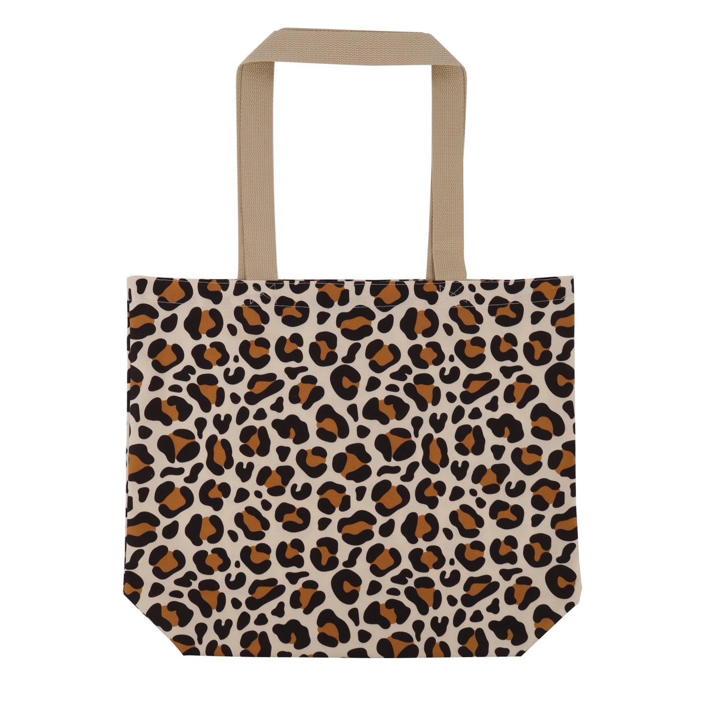 Baumwoll Tote bags - Leopard Dessin