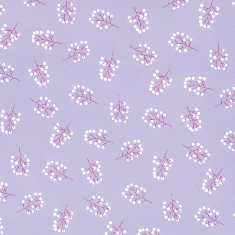 Coated inpakpapier - Bloesem dessin