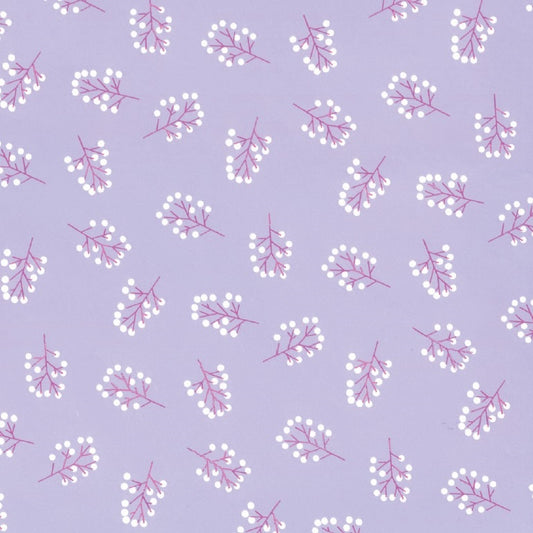 Geschenkpapier coated - Blüten Dessin