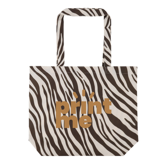 Baumwoll Tote bags - Zebra Dessin
