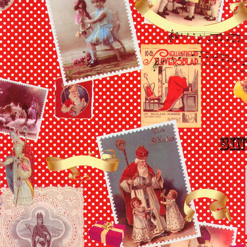 Sinterklaas inpakpapier - D90004